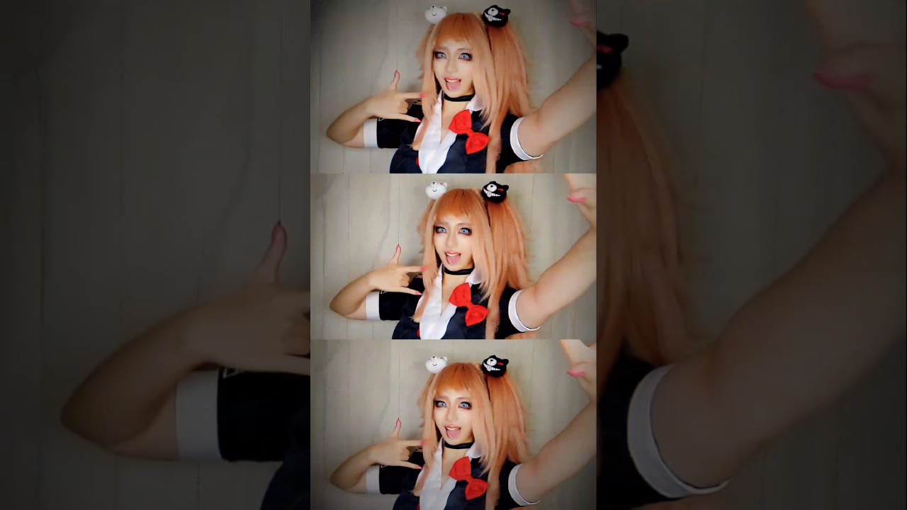 joy ride~~ #enoshimajunko #junkocosplay #dangaronpa #cosplay #cosplaymakeup #dangaronpacosplay