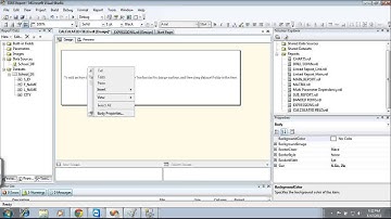 SSRS CALCULATED FIELDS