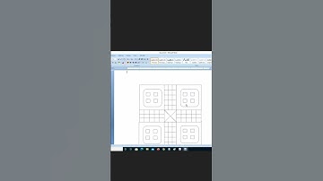 LUDO GAME DESIGN MS WORD#shorts #ytshorts #msword #ludogame#education#Computer