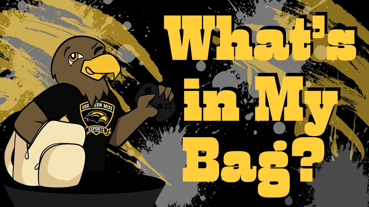 What's In My Bag w/ Southern Miss Esports