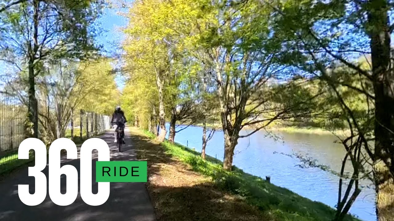 360° River Ride: Cycling the Beautiful Neckar from Mühlhausen to Remseck (Stuttgart)