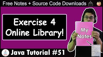 Java Tutorial: Exercise 4 - Online Library