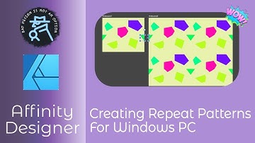 Create Repeat Patterns in Affinity Designer For Windows PC