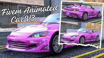 [FiveM Car] Fivem Animated Car V3 for fivem servers