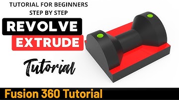 Autodesk Fusion 360 Tutorial voor beginners - Oefening 10 Revolve