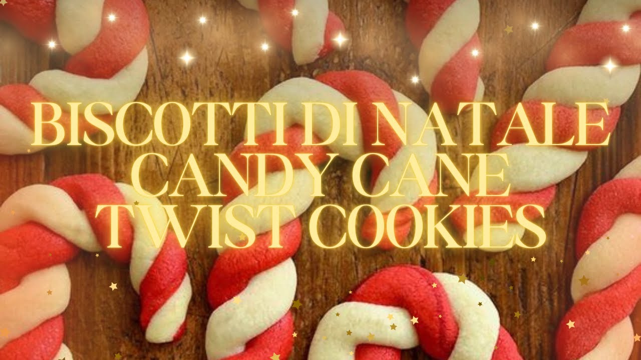 BISCOTTI DI NATALE Candy Cane Twist Cookies YouTube