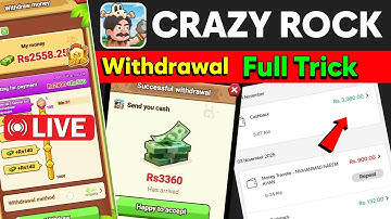 CRAZY ROCK TRICK TO COMPLETE THE WITHDRAWAL QUEUE MISSION | Crazy Rock Withdraw solution #crazyrock