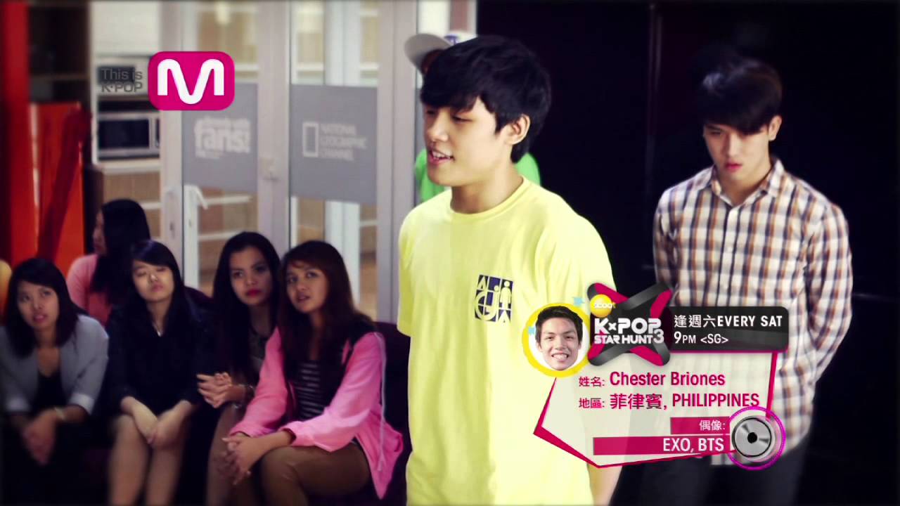 Kpop Star Hunt 3 Top 12 Philippines Chester Performance Youtube