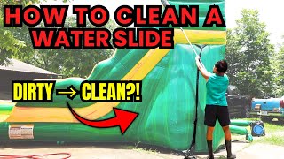 How To Clean a Inflatable Water Slide