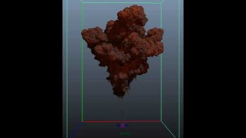 maya fluids Explosion particle emmiter v01