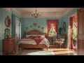 Summer Farmhouse Bedroom Ambiance on a Sunny Afternoon 🦋 — Relaxing Bird Sounds &amp; Soft Wind Chimes 🌻