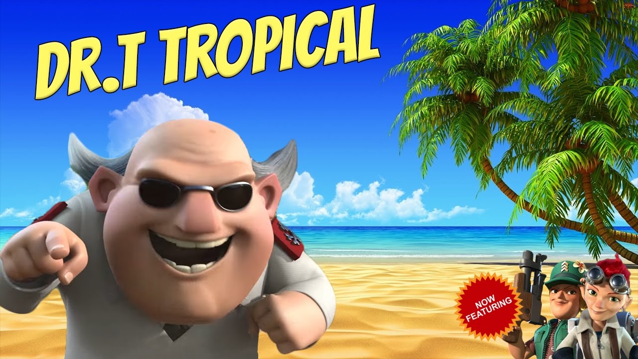 Boom Beach - HQ18 DrT Tropical All Stages (with Brick/Everspark) - Mar 25