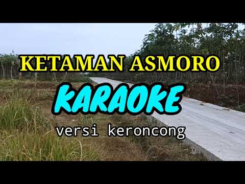 KETAMAN ASMORO KARAOKE || DIDI KEMPOT || VERSI KERONCONG