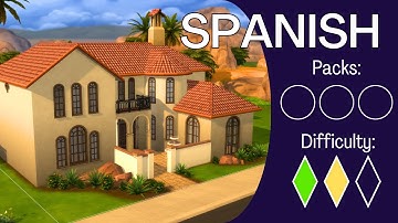How To Build a SPANISH REVIVAL MEDITERRANEAN Like a Nerd - In-Depth Sims 4 Building Tutorial