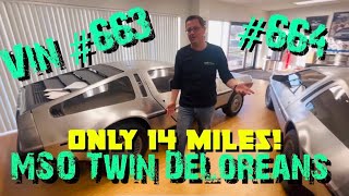 MSO DeLorean Twins! Vin #663 & #664 by DeLorean NATION 1,674 views 1 year ago 15 minutes