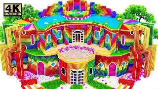 ASMR x 1.5 - Build The MOST Complete & Warm Survival Shelter Has Giant Glossy Slime Pool In Rooftop