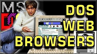 DOS Web Browsing in 2017 | Nostalgia Nerd