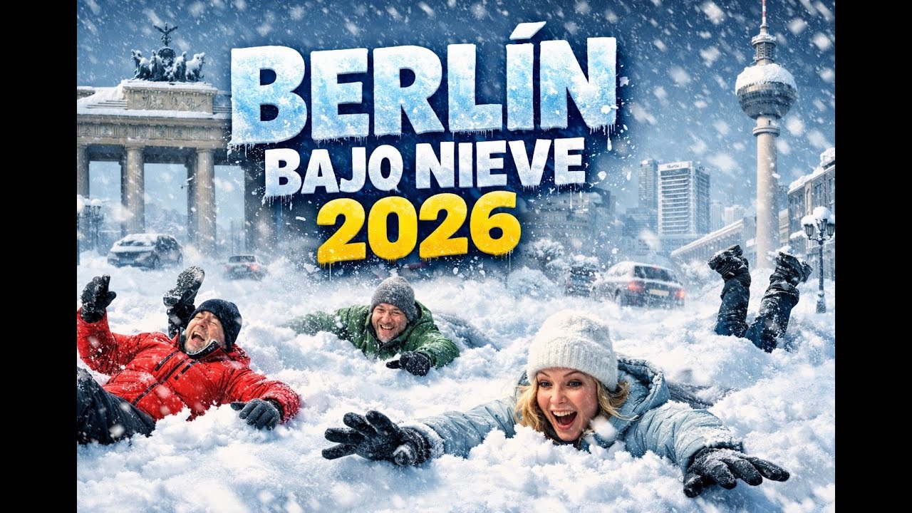 ❄️ BERLÍN BAJO NIEVE 2026 🇩🇪☃️