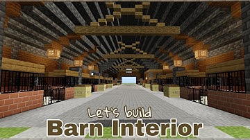 Build With Me! Episode 3 | Barn Interior | Mc equestrian | DibbleCraft