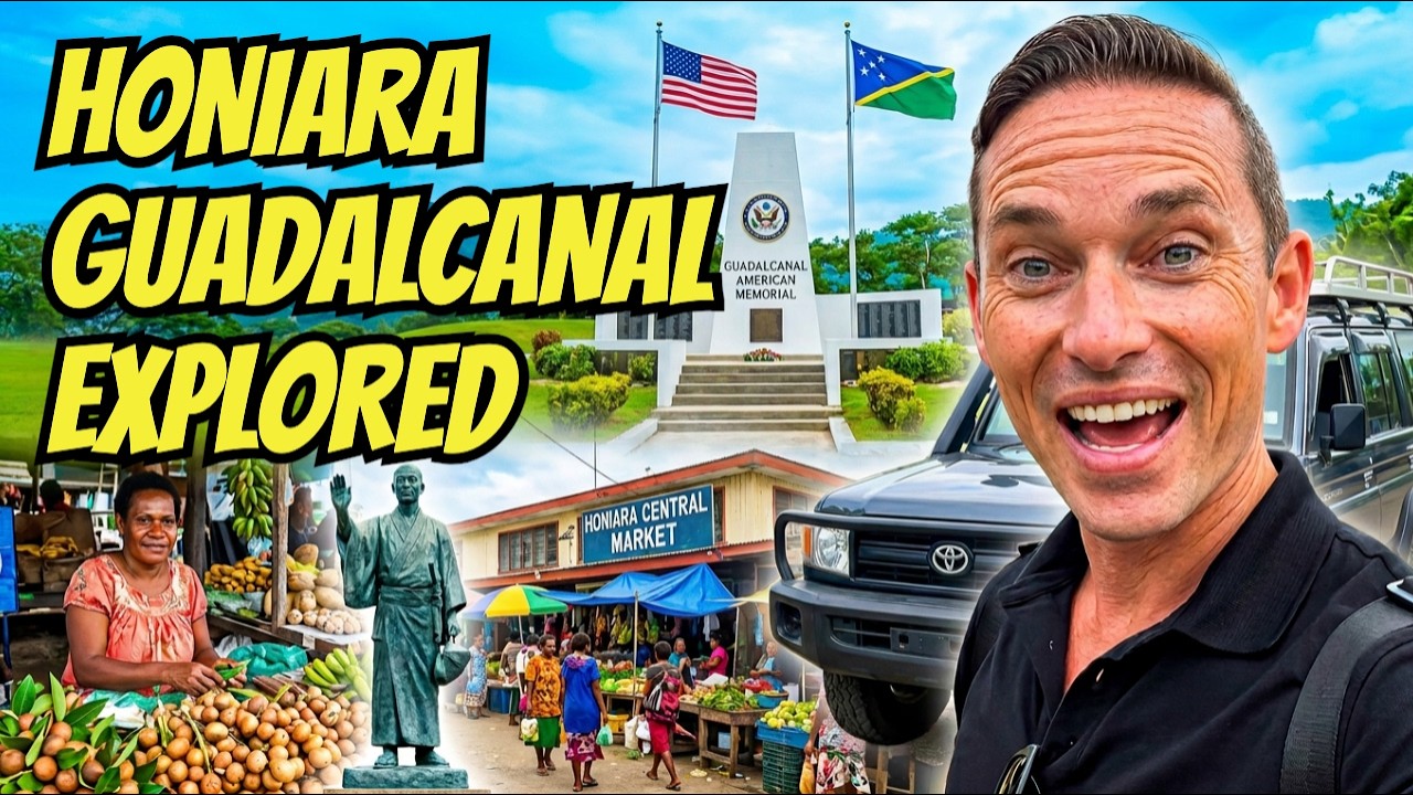 PORT DAY IN Honiara Guadalcanal, Solomon Islands, What Cruise Passengers NEED To Know!