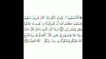 2 - سورة البقرة ٧٥-٧٦ - مشاري بن راشد العفاسي