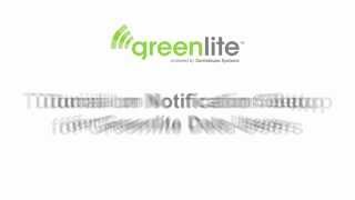 Greenlite: Data User Notification Setup