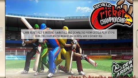 How to solve asset file problem in wcc 2