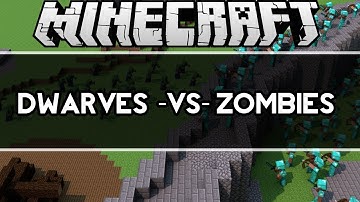Minecraft:Mini-Game : Dwarves -VS- Zombies[HD]