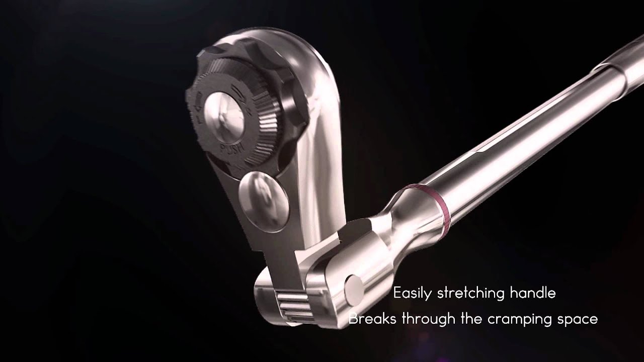 NakoTools Ratchet + Flexible Handle 2 in 1