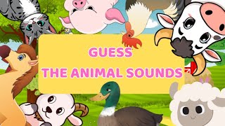 Guess the Farm Animal Sound! | Fun Animal Sounds Quiz for Kids