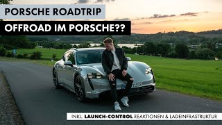 OFFROAD and LAUNCH CONTROL in the TAYCAN Cross Turismo | Porsche Berlin | @malte.wohlfahrt