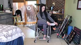 How I Put on Pants in my Wheelchair