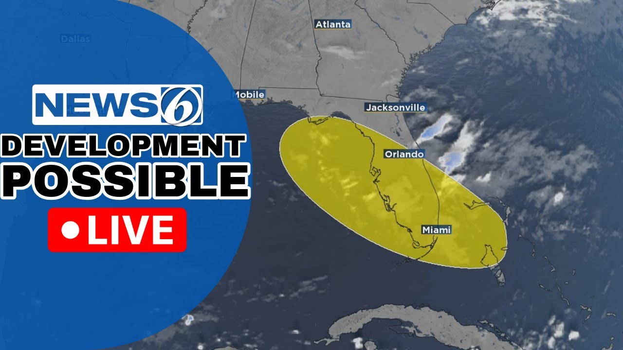 🔴NEWS 6 WEATHER LIVE AT 9:30 | Tropical Disturbance To Fuel Widespread ...