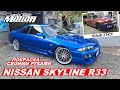 Преображение Nissan SKYLINE R33 (как покрасить своими руками)