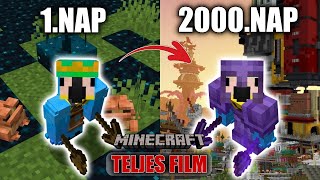 Túléltem 2000 napot egy ELÁTKOZOTT VILÁGBAN! | Minecraft Túlélő Let's Play TELJES FILM | 1.19