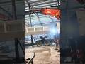 SK4300 worked in perfect coordination to complete the indoor lifting of ultra-long equipment