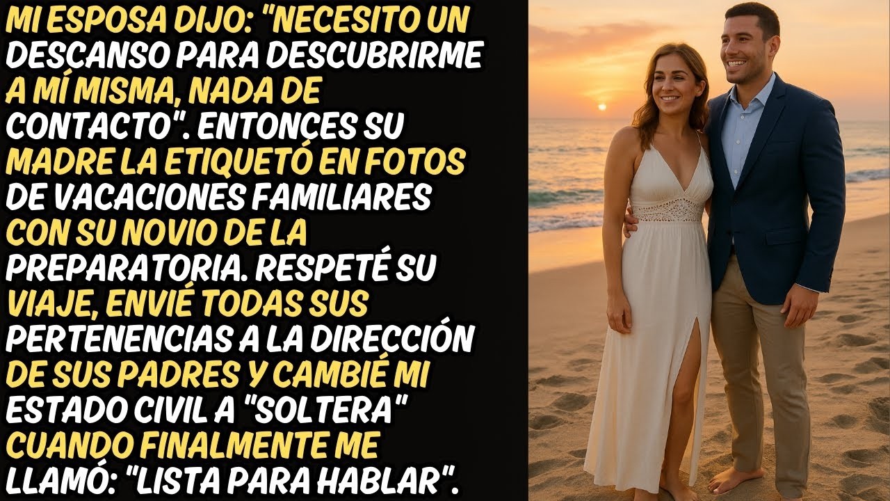 Mi esposa pidió espacio para “descubrirse”  Su madre la etiquetó en Cancún con su entrenador