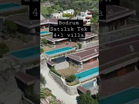 Bodrum Yakaköy Satılık 4+1 tek katlı özel havuzlu villa. #bodrum #evturu #villaturu #satılıkvilla