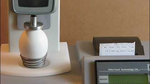 Egg Tester presents Egg Force Reader, the most reliable egg force gauge from ORKA Food Technology