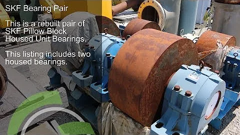 Green Industrial Quick Take - SKF SAF 22240 SAF 240 22240  PILLOW BLOCK BEARINGS For Sale