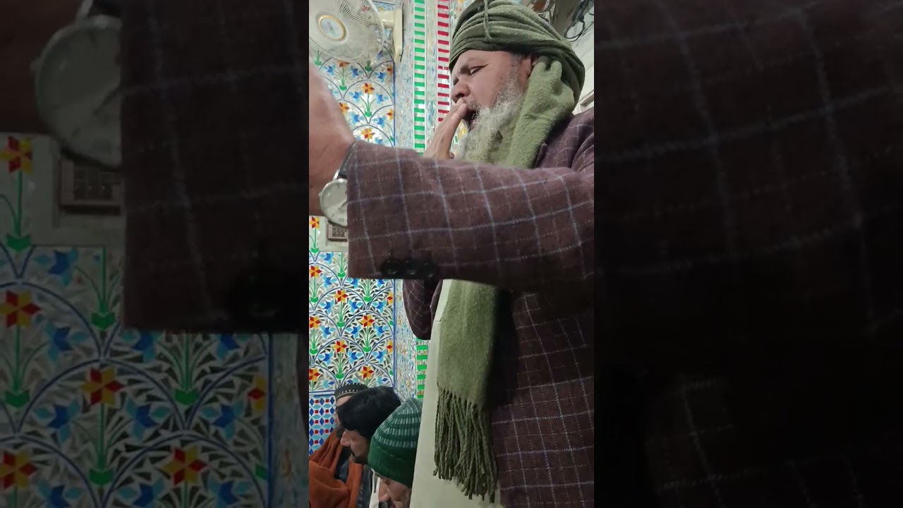 14 January 2026محمد اختر نقشبندی بارگاہِ خیر الانام میں نذرانہ عقیدت پیش کر رہے ہیں 