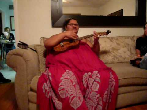 Paula Fuga performs 3 Little Birds, Bob Marley cover June 6,2008 at home of Jay Alders