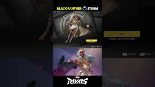 Black Panther and Storm get engaged | Marvel Rivals Season 6 Battlepass #marvelrivals #blackpanther