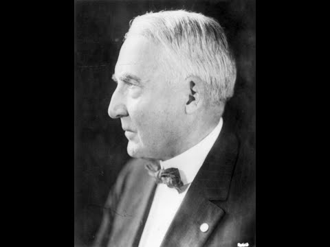Harding Symposium: America in 1920, The Year of Warren G. Harding