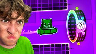 картинка: Geometry Dash, но каждый щелчок СЛУЧАЙНЫЙ...