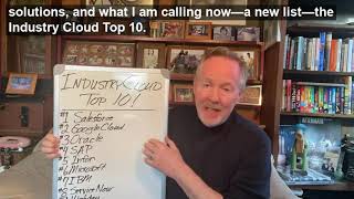 Cloud Wars Minute: Meet the Industry Cloud Top 10 (April 28, 2021)