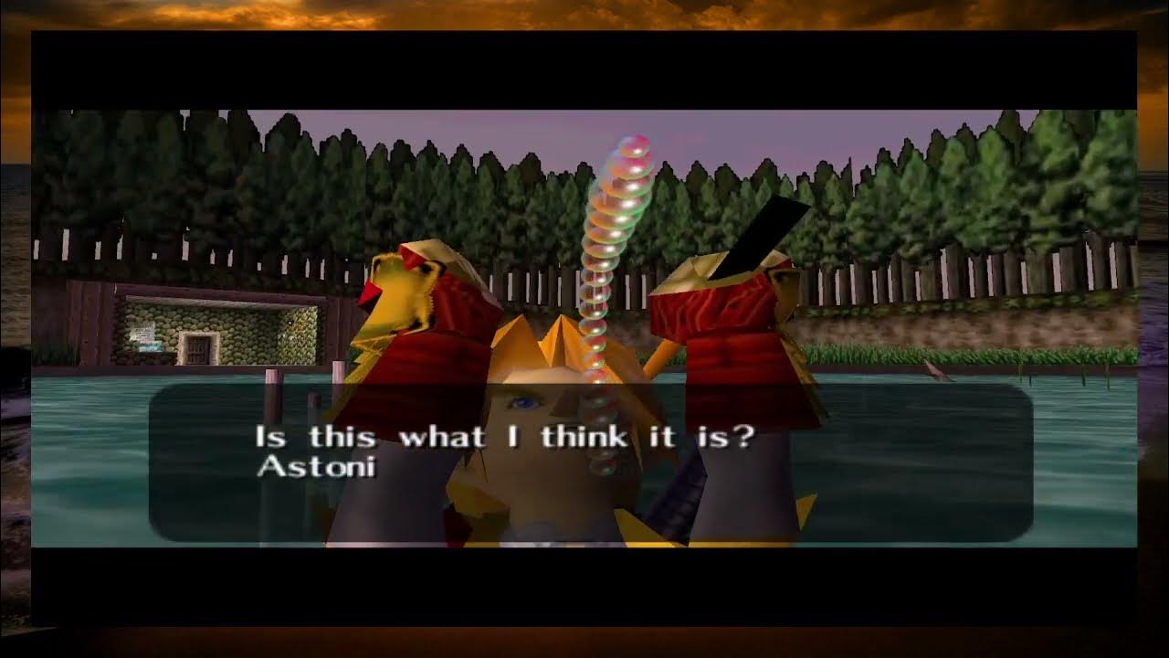 Ocarina Of Time Sinking Lure in Fishing Pond YouTube