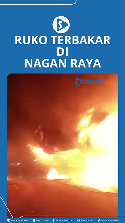 Ruko Terbakar di Nagan Raya