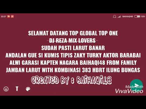 SABTU DJ REZA MIX 2019-1-26
