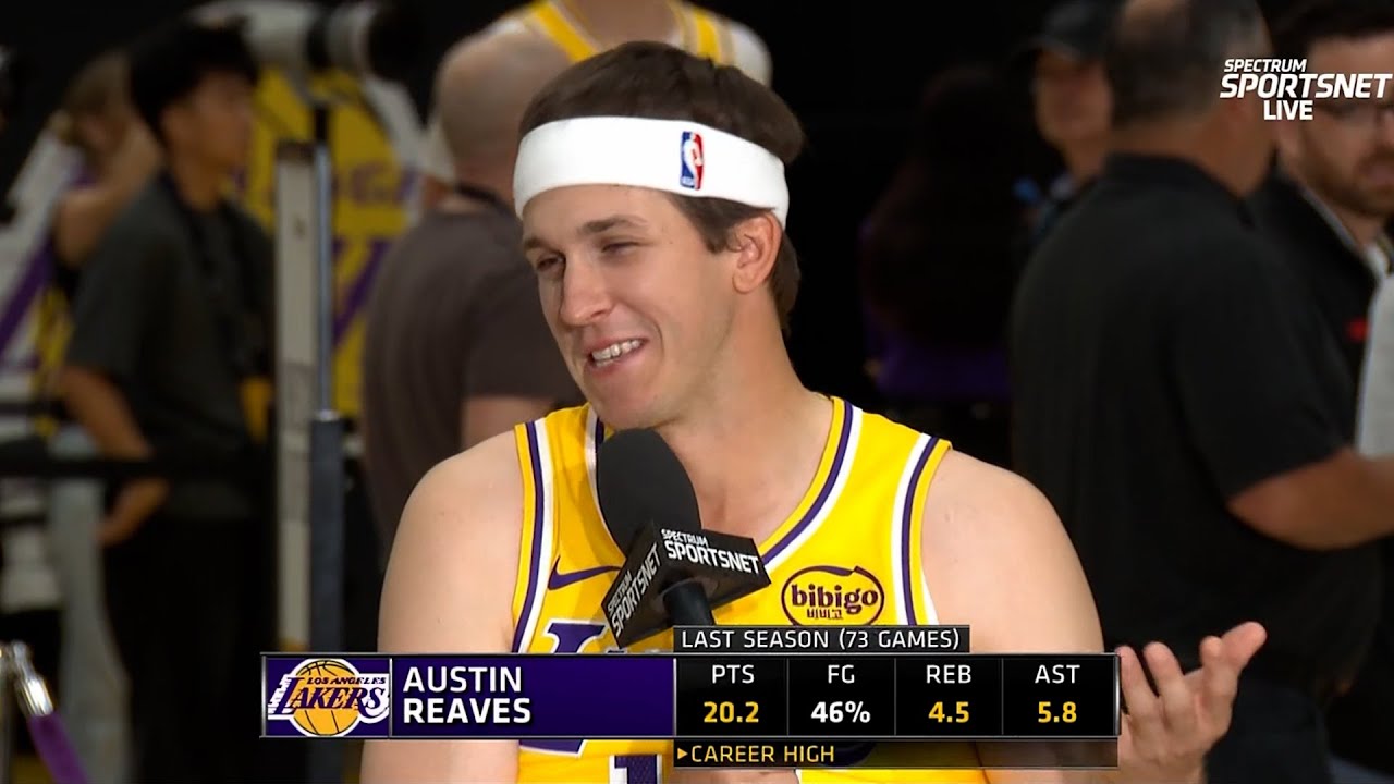 Интервью Остина Ривза на пресс-дне «Лейкерс» в 2025 году | 29 сентября 2025 г.